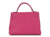 Hermès Fuchsia Chèvre Kelly 32