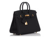 Hermès Black Togo Birkin 25