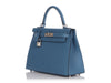 Hermès Bleu Azur Epsom Kelly 28