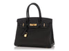 Hermès Black Togo Birkin 30