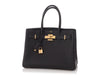 Hermès 30cm Black Togo Birkin 3-in-1