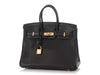 Hermès Black Togo Birkin 25