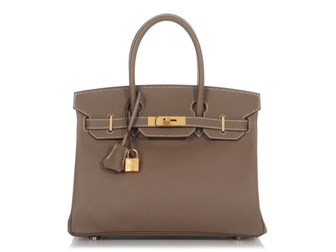 Hermès Etoupe Epsom Birkin 30