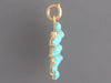 Storrow 14K Yellow Gold Turquoise Sadie Charm