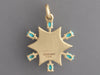 Storrow 14K Yellow Gold Turquoise Sadie Charm