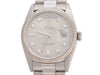 Rolex Mens Platinum Oyster Perpetual Diamond Day-Date Watch 36mm