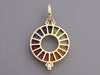 Temple Saint Clair Large Rainbow Celestial Color Wheel Pendant